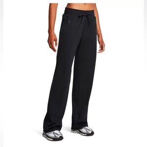 Under Armour Women's Open Hem Pants Black NWOT